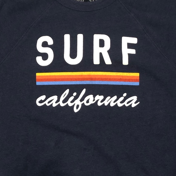 SURF SHOP Surf California Sweatshirt XL - Picture 2 of 4